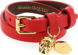 Alexander McQueen Skull Wrap Bracelet