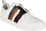Thumbnail for your product : Pierre Hardy Striped Slip-on Sneakers