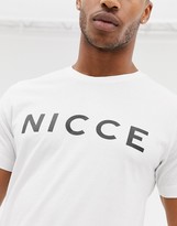 Thumbnail for your product : Nicce t-shirt in white with logo