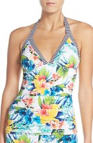 Thumbnail for your product : Tommy Bahama Women's Print Halter Tankini Top