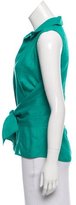 Thumbnail for your product : Max Mara Sleeveless Tie-Accented Top