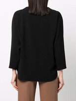 Thumbnail for your product : Alberto Biani Cut-Out Long Sleeved Blouse