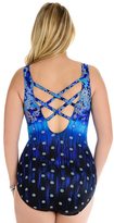 Thumbnail for your product : Great Lengths Women's Great Lengths High Tide Tummy Slimmer Crisscross One-Piece Swimsuit