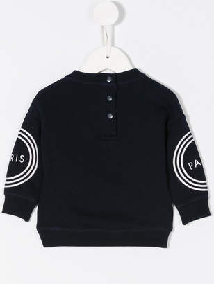Kenzo Kids graphic logo print sweatshirt