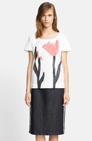 Thumbnail for your product : Marni Tulip Print Short Sleeve Tee