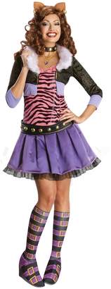 Rubie's Costume Co Costume Secret Wishes Monster High Deluxe Adult Clawdeen Wolf Costume