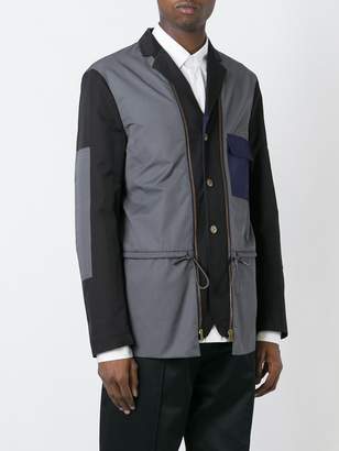 Marni contrasted panel blazer