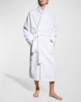 Thumbnail for your product : Majestic International Men's Ashton Square Textured Terry Velour Robe
