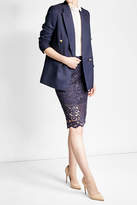 Thumbnail for your product : Polo Ralph Lauren Lace Pencil Skirt with Cotton