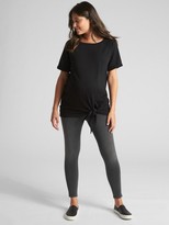 Thumbnail for your product : Gap Maternity Inset Panel Knit Favorite Ankle Jeggings
