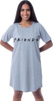 Thumbnail for your product : Intimo Friends TV Show Womens' Classic Logo Nightgown Sleep Pajama Shirt (X-Large) Grey