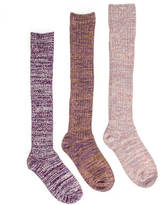 Thumbnail for your product : Muk Luks Women's 3-Pack Marl Knee High Socks