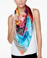 Thumbnail for your product : Echo Painterly Floral Silk Square Scarf