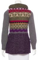 Thumbnail for your product : Philosophy di Alberta Ferretti Cowl Neck Abstract Patterned Sweater