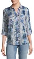 Thumbnail for your product : Raga Carly Cotton Button-Down Shirt