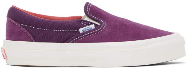 purple vans sneakers