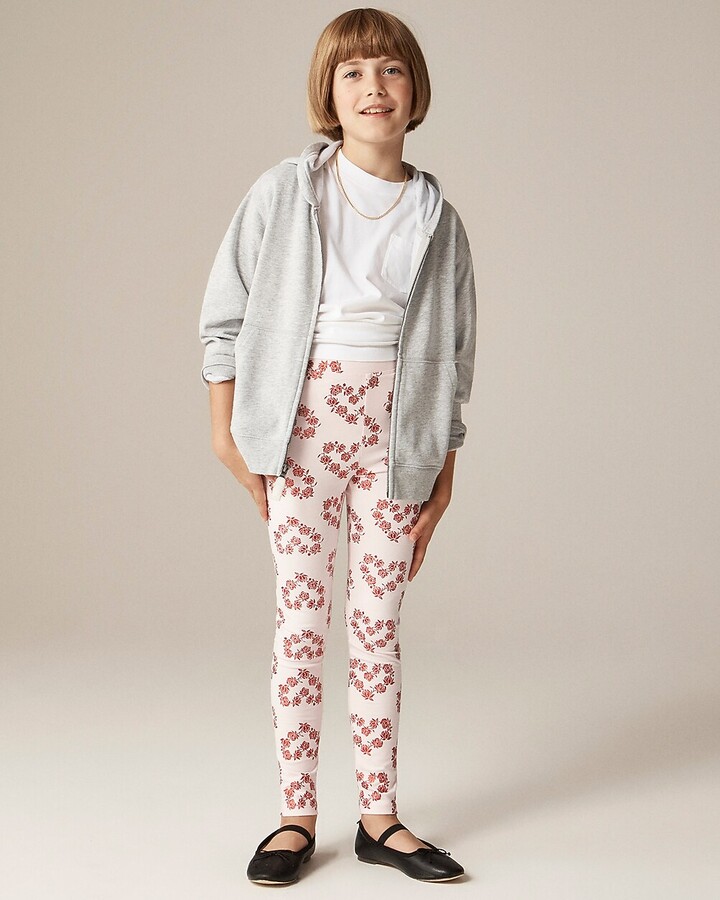 J.Crew Girls' everyday leggings in holiday prints