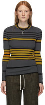 Thumbnail for your product : M Missoni Multicolor Oversized Striped Crewneck Sweater