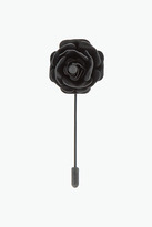 Thumbnail for your product : Lanvin Black Metal Flower Tie Pin