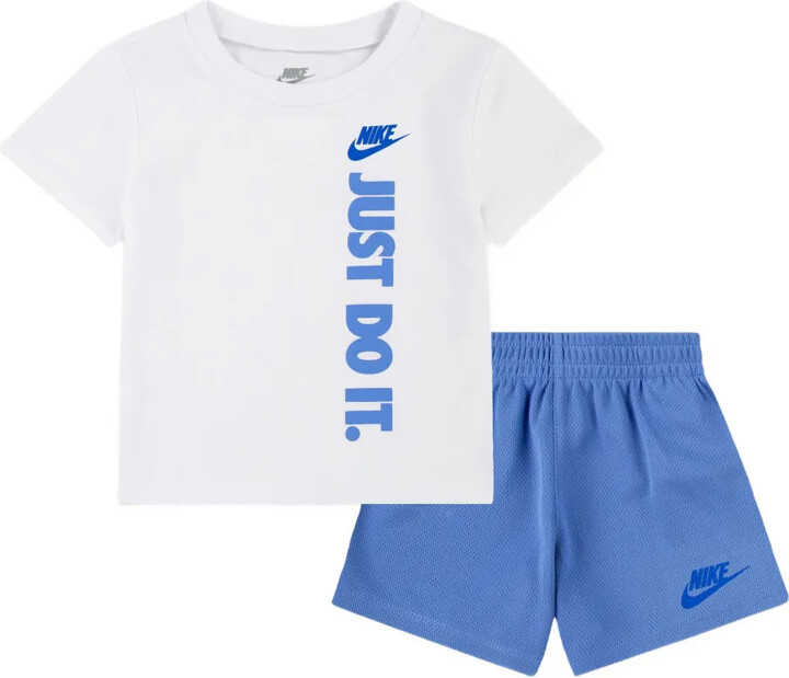 Logo-Print Shorts Set