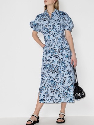 Erdem Frederick floral-print cotton midi dress