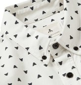 Thumbnail for your product : Band Of Outsiders Slim-Fit Atari-Pattern Printed Cotton Shirt