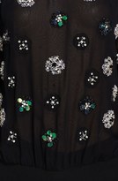 Thumbnail for your product : Milly Hand Beaded Chiffon Pullover