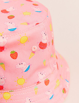Marks and Spencer Kids' Pure Cotton Peppa Pig Sun Hat (12 Mths - 6 Yrs)