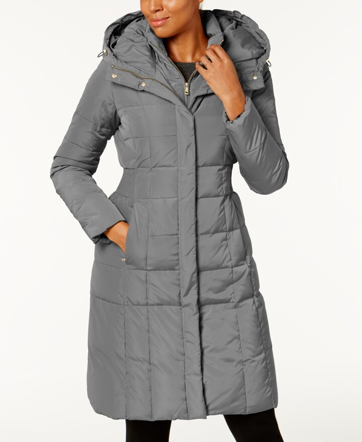 below knee puffer coat