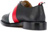 Thumbnail for your product : Thom Browne diagonal stripe derby shoes