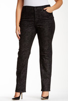 Thumbnail for your product : NYDJ Marilyn Snake Print Straight Leg Jean (Plus Size)