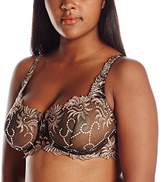 Thumbnail for your product : Lunaire Women's Sevilla Scroll Embroidered Semi Demi Underwire Sevilla Scroll Embroidered Semi Demi Underwire Bra