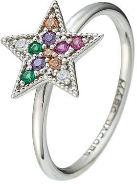 Marc Jacobs Embellished Silver Star Ring