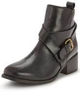 Thumbnail for your product : Carvela Theo Leather Ankle Boots with Buckle