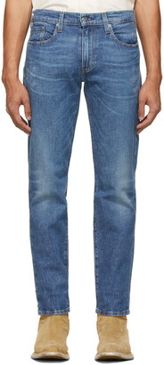 Levi's Made & Crafted Blue 502 Taper Jeans - ShopStyle