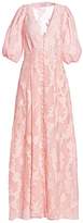 Thumbnail for your product : Tanya Taylor Ariela Burnout Floral Maxi Dress