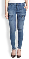 Thumbnail for your product : Joie So Real Skinny Cargo Jeans
