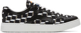 Thumbnail for your product : Pierre Hardy Black & White Planet 104 Sneakers