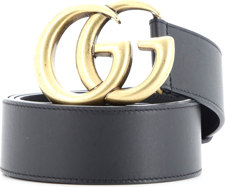 GUCCI GG Marmont Belt Leather Medium