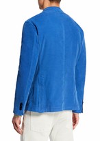 Thumbnail for your product : Boglioli Men's Corduroy Two-Button Jacket, Blue