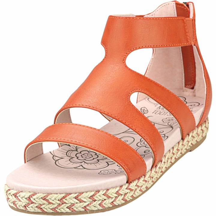 mootsie tootsie sandals elastic