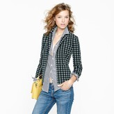 Thumbnail for your product : J.Crew Shrunken blazer in embroidered plaid