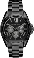 Thumbnail for your product : Michael Kors Unisex Digital Bradshaw Black Ion-Plated Stainless Steel Bracelet Smart Watch 45mm MKT5005