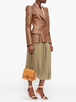 Thumbnail for your product : Fendi Kan U Mini Leather Cross-body Bag - Tan
