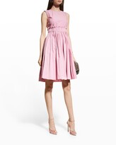 Thumbnail for your product : RED Valentino Pleated Fit-&-Flare Dress