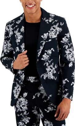 INC International Concepts Men's Slim-Fit Floral Suit Jacket, Created for Macy's