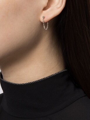 Petite Grand Poppy loop earrings