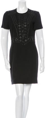Givenchy Grommet-Embellishment Mini Dress