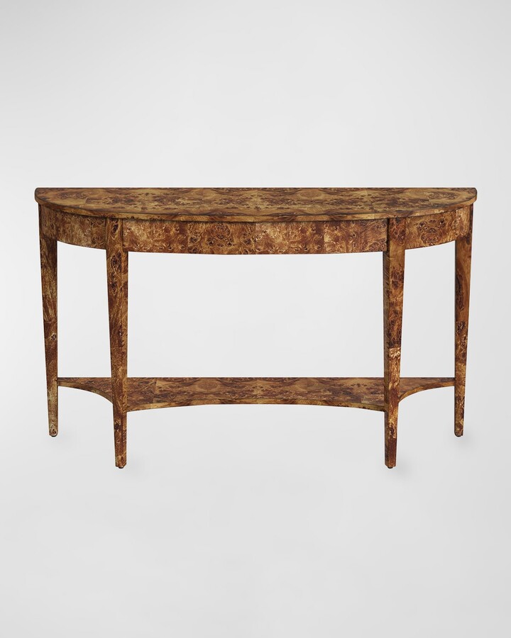Acacia Burlwood Console Table ShopStyle