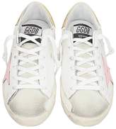 Thumbnail for your product : Golden Goose Deluxe Brand 31853 Superstar White Pink Sneakers